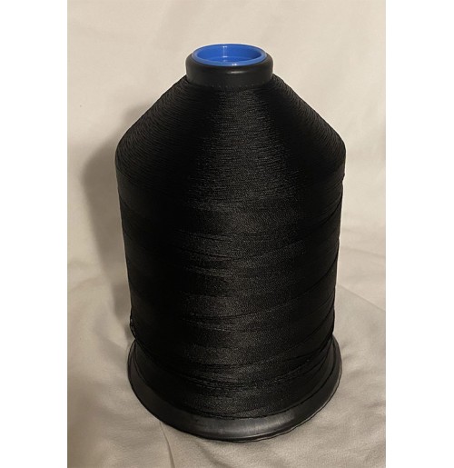 In Stock A-A-59963 / V-T-285F / MIL-DTL-32072 POLYESTER THREAD, TYPE I, TEX 92, SIZE F, COLOR BLACK 37038